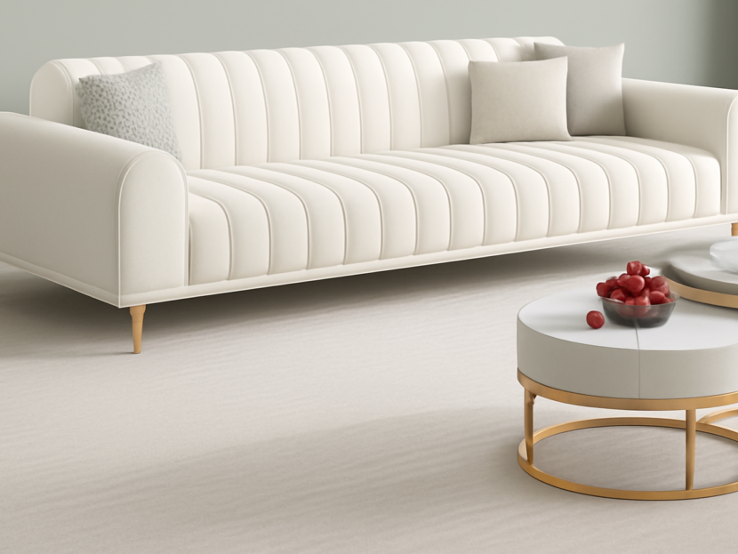 Ivory Luxe Sofa