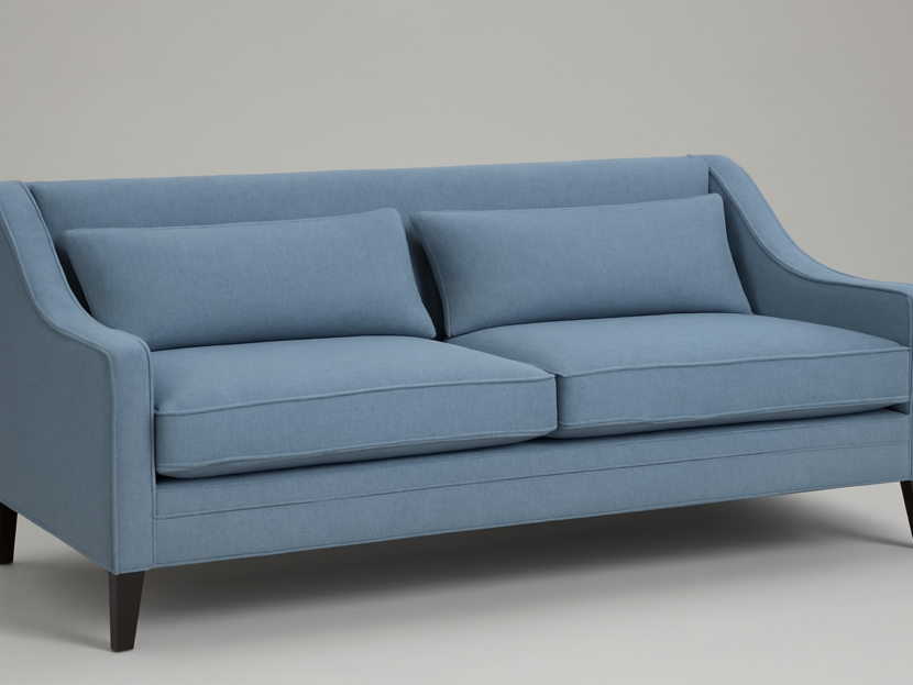 Dusty Blue Comfort Sofa